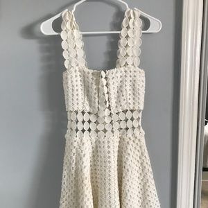 Unique Fit & Flare with Peekaboo panels